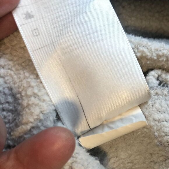 Carhartt Mens Hoodie Sweatshirt Large Pullover Drawstring Cozy Fleece Gray Flaw - Picture 14 of 15